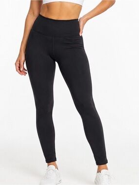 Alo Yoga High-Waist Black Leggings athletic gym comfort SZ SM